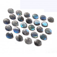 Labradorite 20x16mm oval facet 15 cts